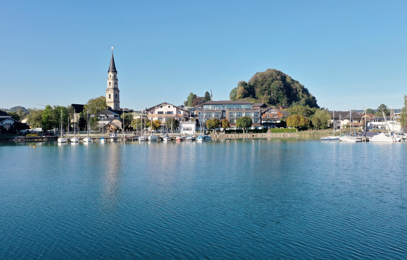 Außenansicht vom Hotel Seewirt Mattsee