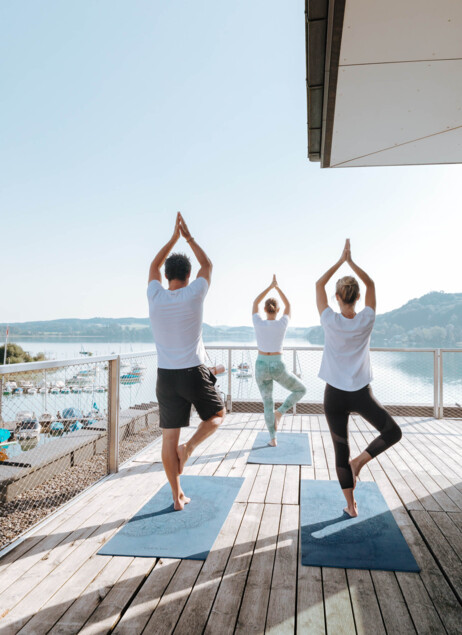 Yoga auf dem Rooftop